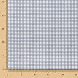 Algodón Seersucker Cuadro Medio Gris - Ribes y Casals