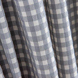 Algodón Seersucker Cuadro Medio Gris - Ribes y Casals