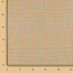 Algodón Seersucker Cuadro Mini Marrón - Ribes y Casals