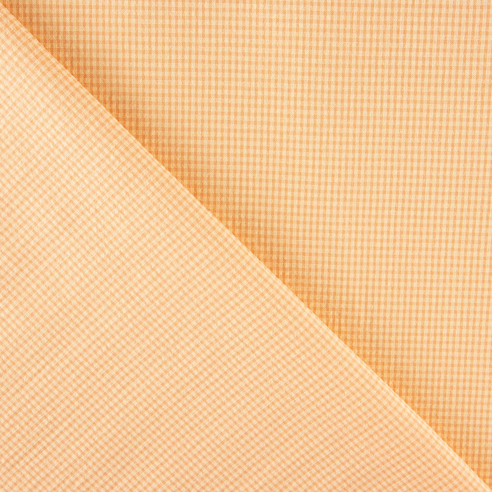 Algodón Seersucker Cuadro Mini Vainilla - Ribes y Casals