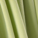 Algodón Seersucker Cuadro Mini Verde Lima - Ribes y Casals