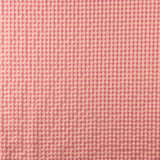 Algodón Seersucker Cuadro Papaya - Ribes y Casals