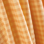 Algodón Seersucker Cuadro Vainilla - Ribes y Casals