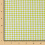 Algodón Seersucker Cuadro Verde Lima - Ribes y Casals