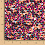 Algodón Spandex Mosaico Rosa - Ribes y Casals