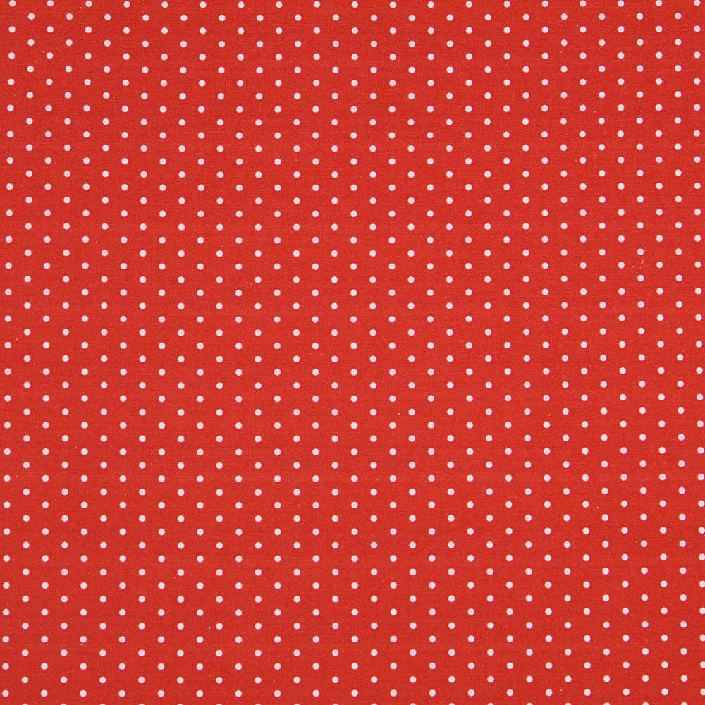 Algodón Topos Rojo - Ribes y Casals