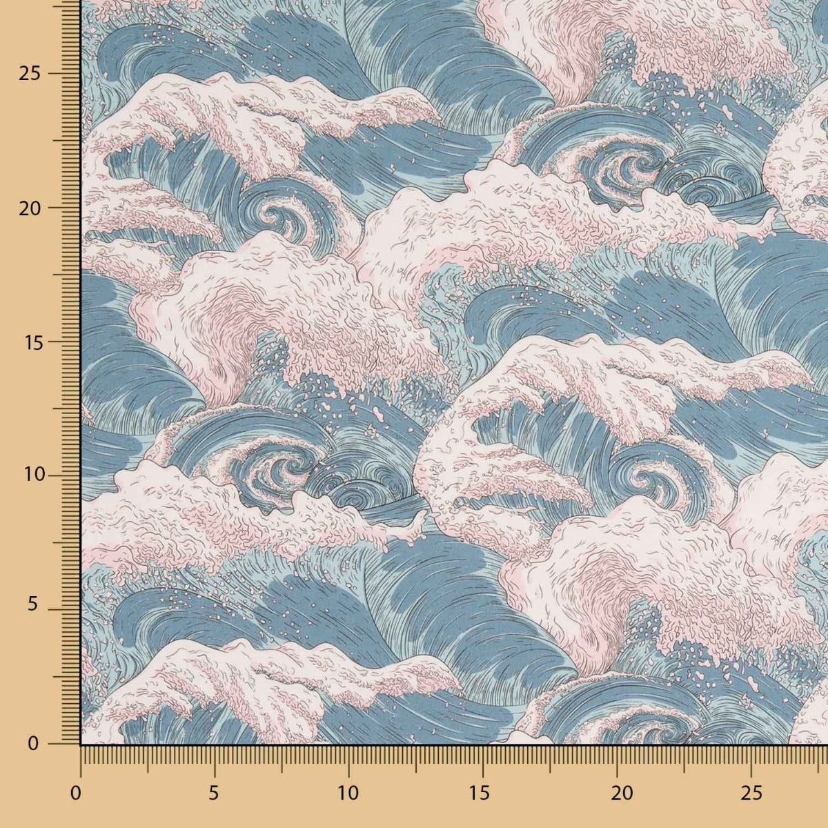 Liberty Fabrics Tana Lawn® Vespertine Wave - Ribes y Casals
