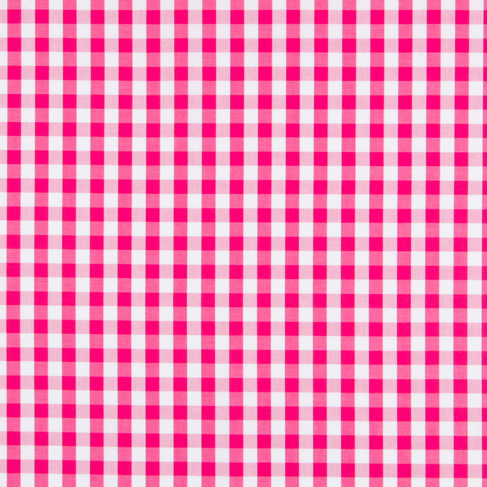 Algodón Vichy Maxi Fucsia - Ribes y Casals