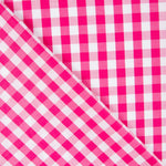 Algodón Vichy Maxi Fucsia - Ribes y Casals