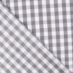 Algodón Vichy Maxi Gris - Ribes y Casals