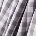 Algodón Vichy Maxi Gris - Ribes y Casals