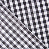 Algodón Vichy Maxi Negro - Ribes y Casals