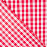 Algodón Vichy Maxi Rojo - Ribes y Casals