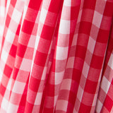 Algodón Vichy Maxi Rojo - Ribes y Casals