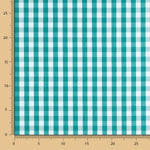 Algodón Vichy Maxi Verde - Ribes y Casals