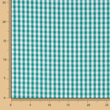 Algodón Vichy Medio Verde - Ribes y Casals