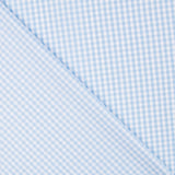 Algodón Vichy Mini Celeste - Ribes y Casals