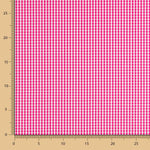 Algodón Vichy Mini Fucsia - Ribes y Casals