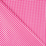 Algodón Vichy Mini Fucsia - Ribes y Casals