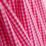 Algodón Vichy Mini Fucsia - Ribes y Casals