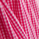 Algodón Vichy Mini Fucsia - Ribes y Casals