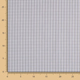 Algodón Vichy Mini Gris - Ribes y Casals