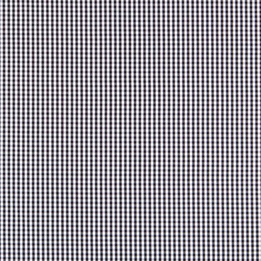 Algodón Vichy Mini Negro - Ribes y Casals