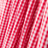 Algodón Vichy Mini Rojo - Ribes y Casals