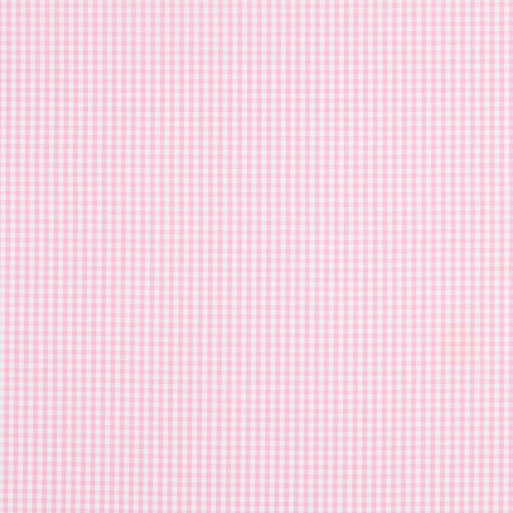 Algodón Vichy Mini Rosa - Ribes y Casals