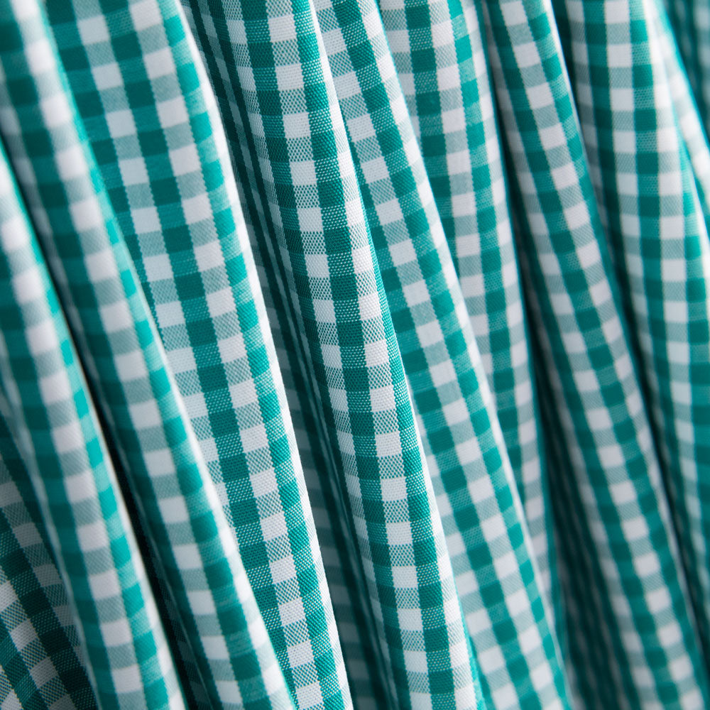 Algodón Vichy Mini Verde - Ribes y Casals