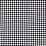 Algodão Vichy Preto Cruzado - Ribes y Casals