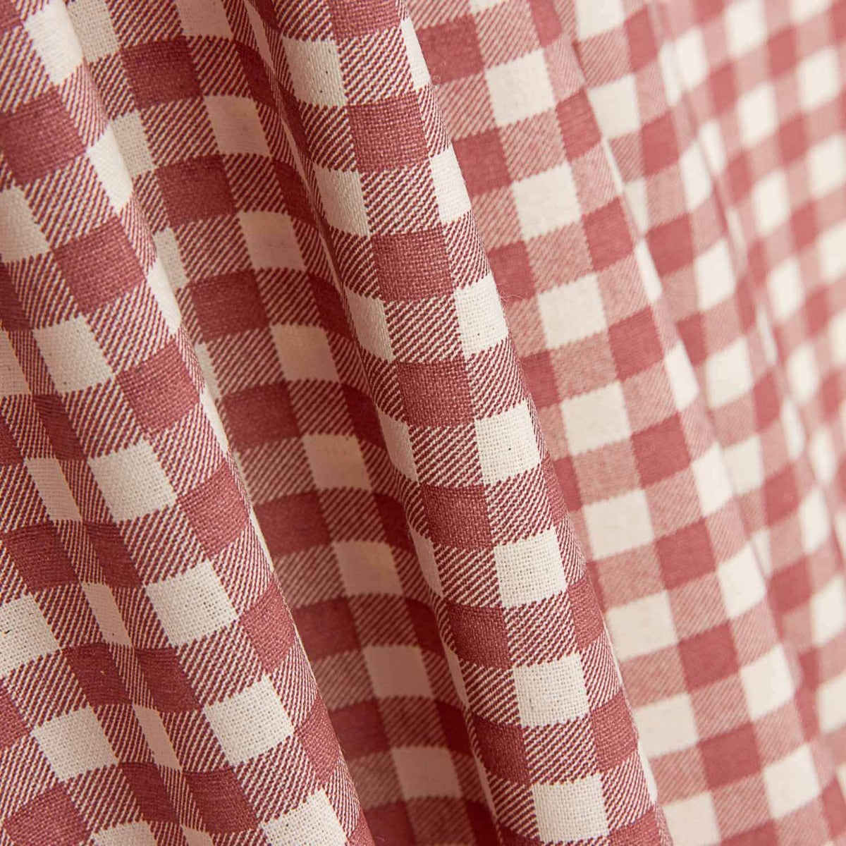 Algodón Vichy Carmín - Ribes y Casals