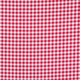 Algodón Vichy Rojo Cruzado - Ribes y Casals