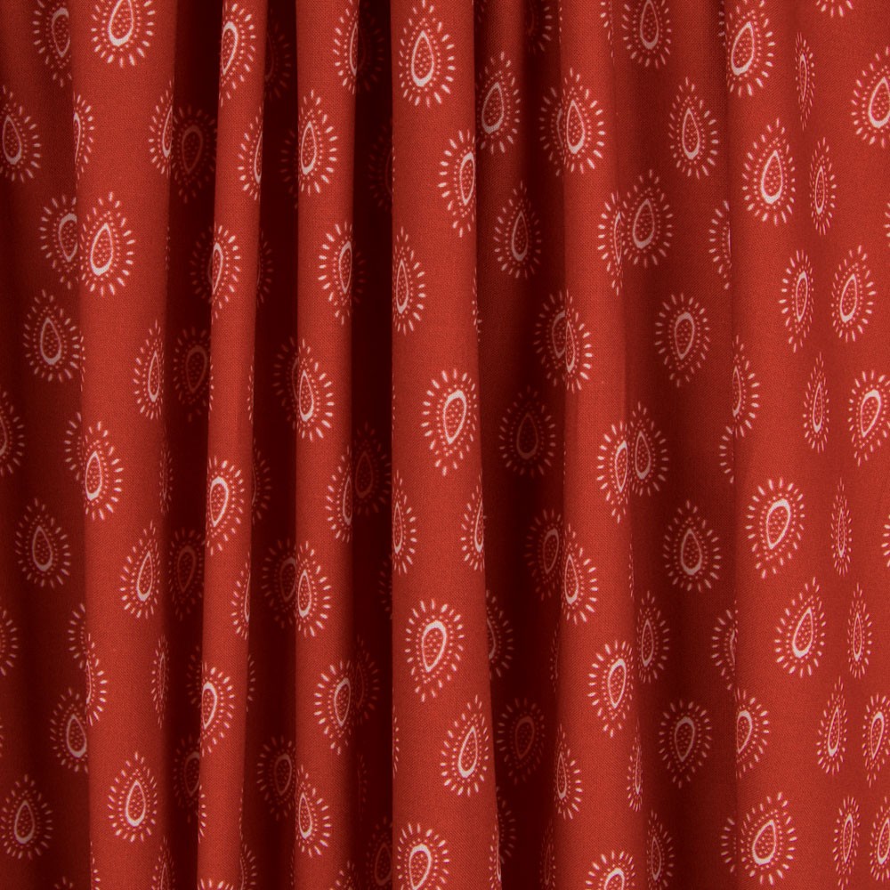 Algodón Antibacteriano Bandana Roja - Ribes y Casals