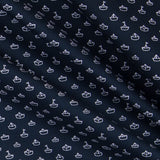 Algodón Barquitos Azul Marino - Ribes y Casals