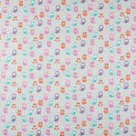 Algodón Búhos Gris - Ribes y Casals