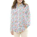 Algodón Búhos Gris - Ribes y Casals