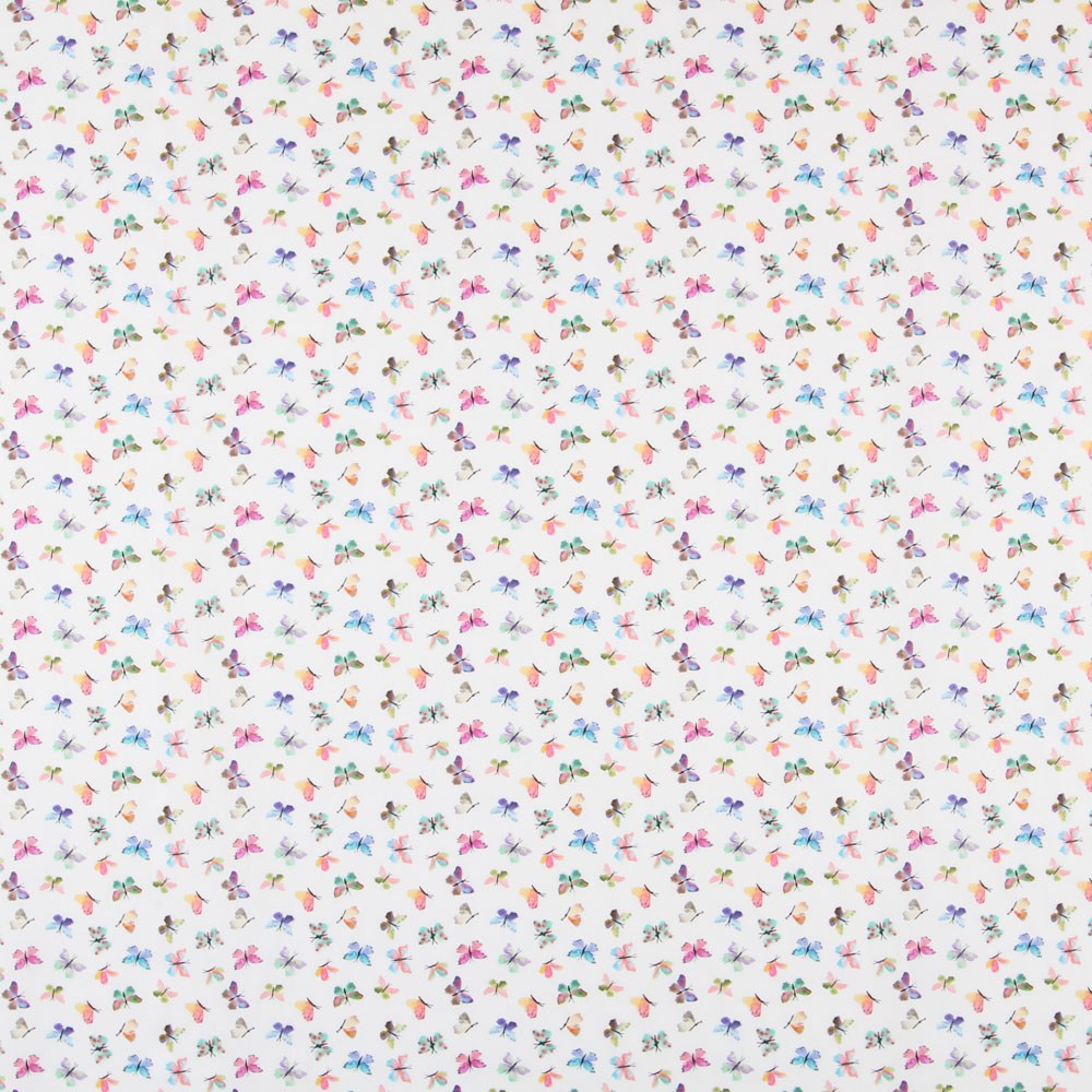 Algodón Butterfly Blanco - Ribes y Casals