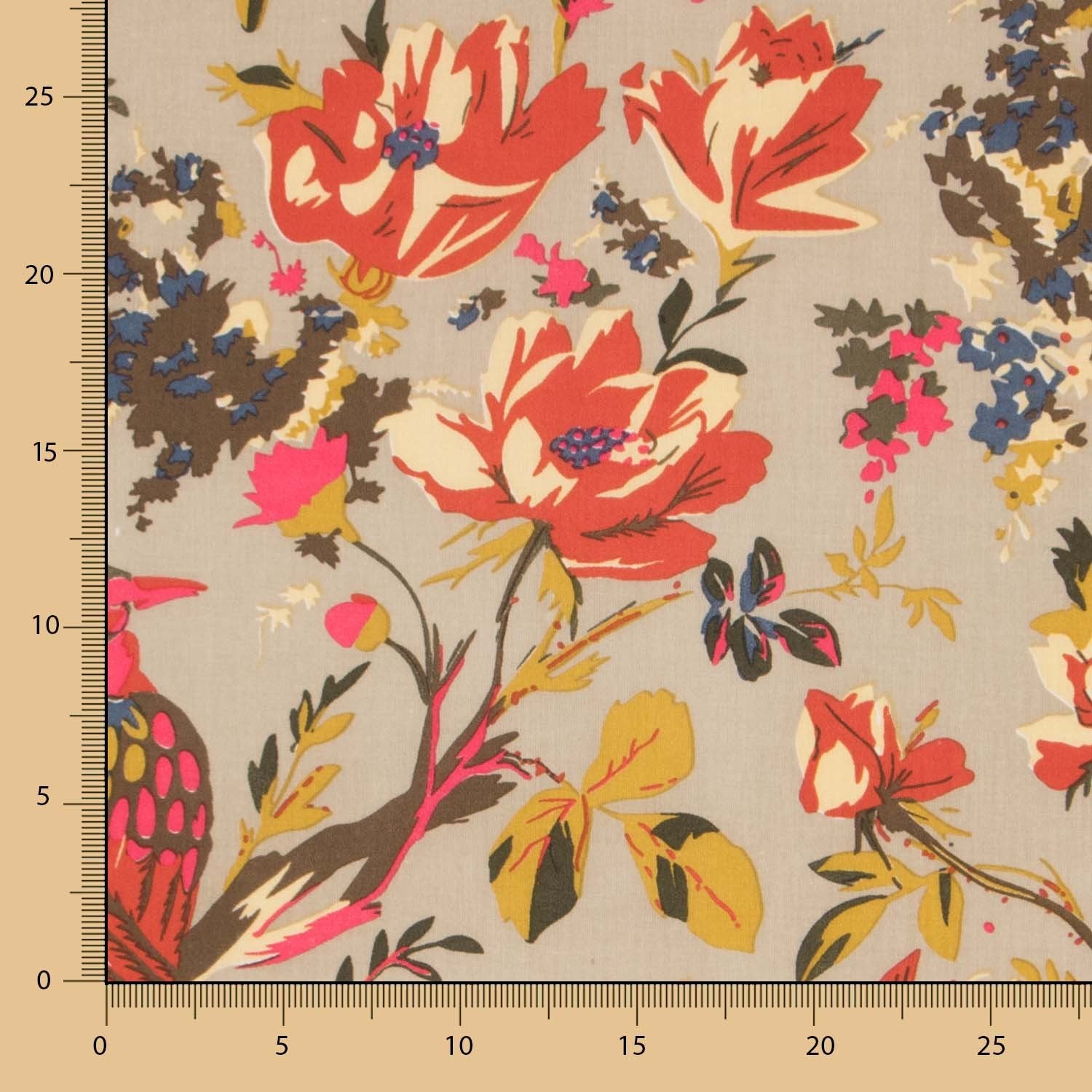 Algodón Cretonero Beige - Ribes y Casals