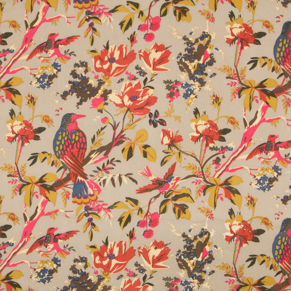 Algodón Cretonero Beige - Ribes y Casals