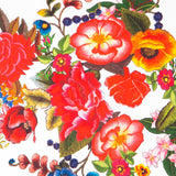 Algodón Estampado Mantilla Blanco - Ribes y Casals