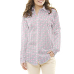 Algodón Flamencos Gris - Ribes y Casals