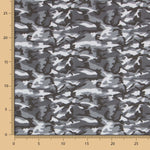 Algodón Militar Mini Gris - Ribes y Casals