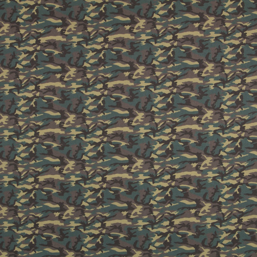 Algodón Militar Mini Verde - Ribes y Casals