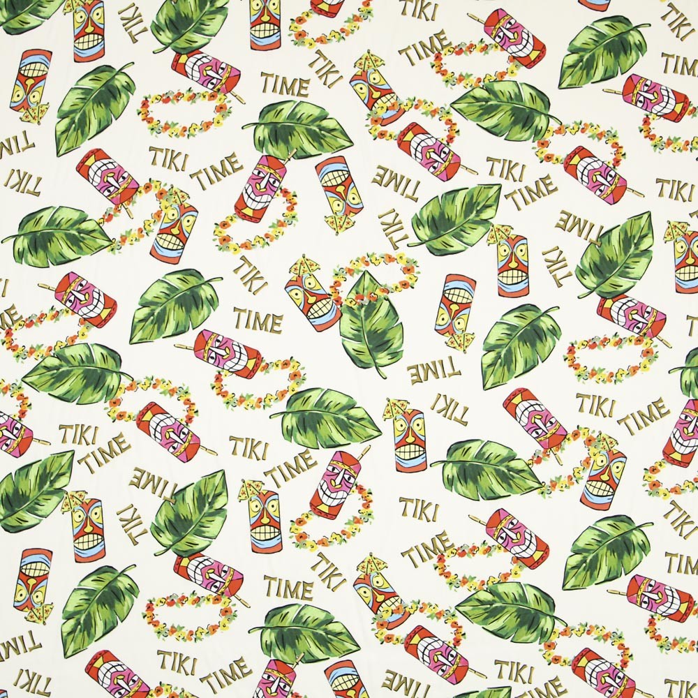 Algodón Moda Tiki Cruda - Ribes y Casals