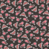 Algodón Risas Negro - Ribes y Casals