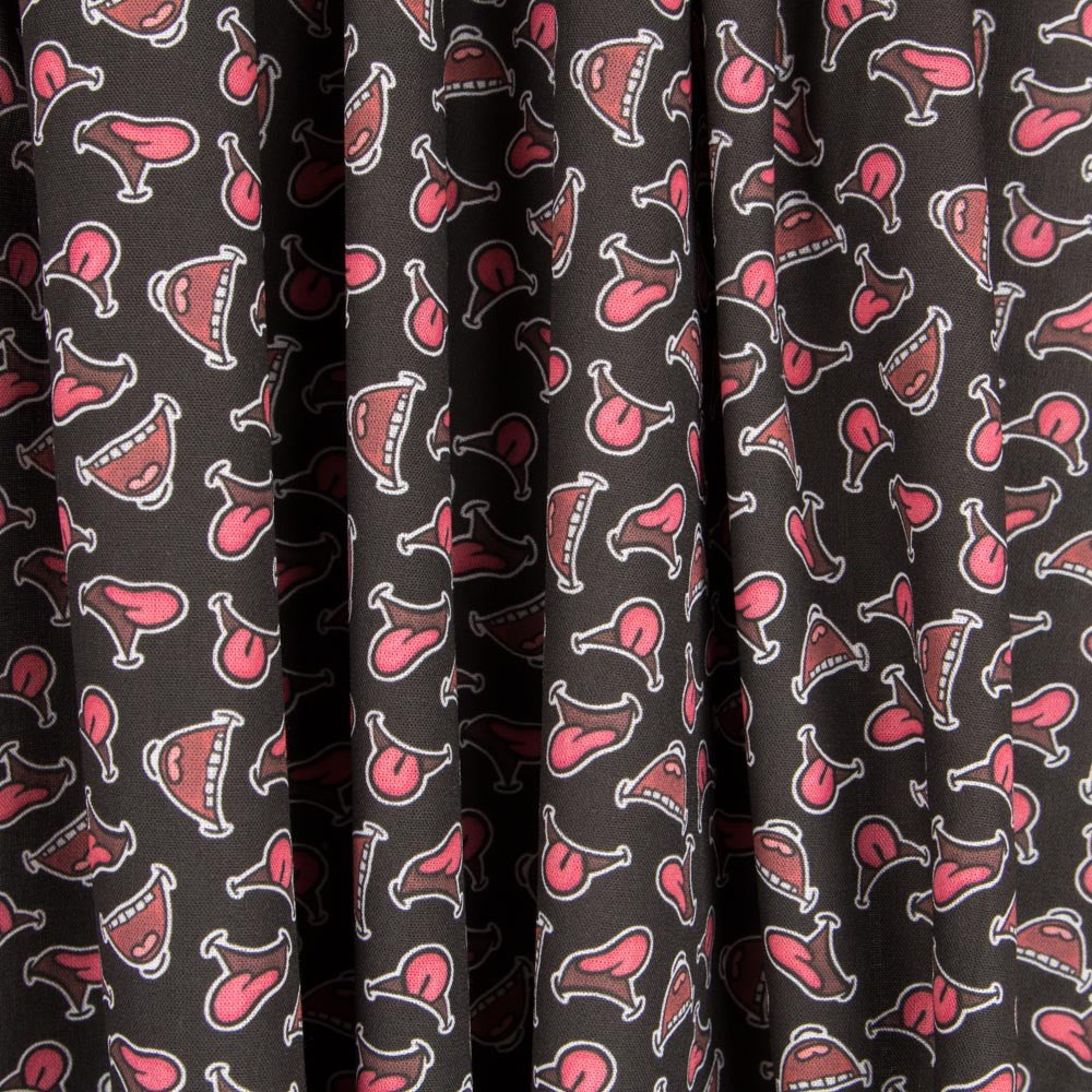 Algodón Risas Negro - Ribes y Casals