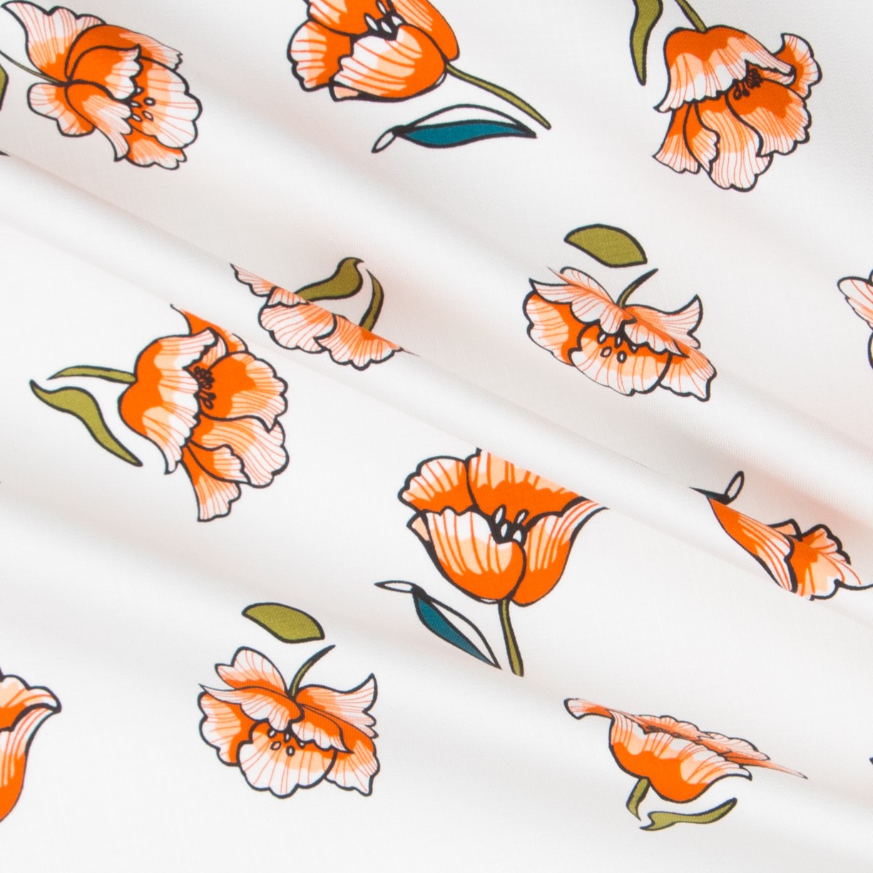 Algodón Rústico Flor Blanca - Ribes y Casals