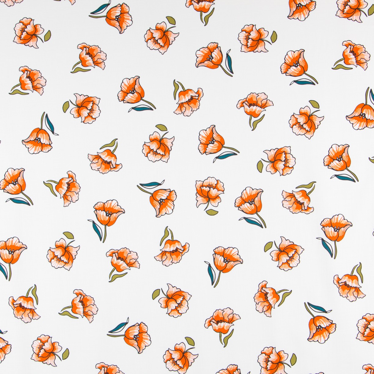 Algodón Rústico Flor Blanca - Ribes y Casals