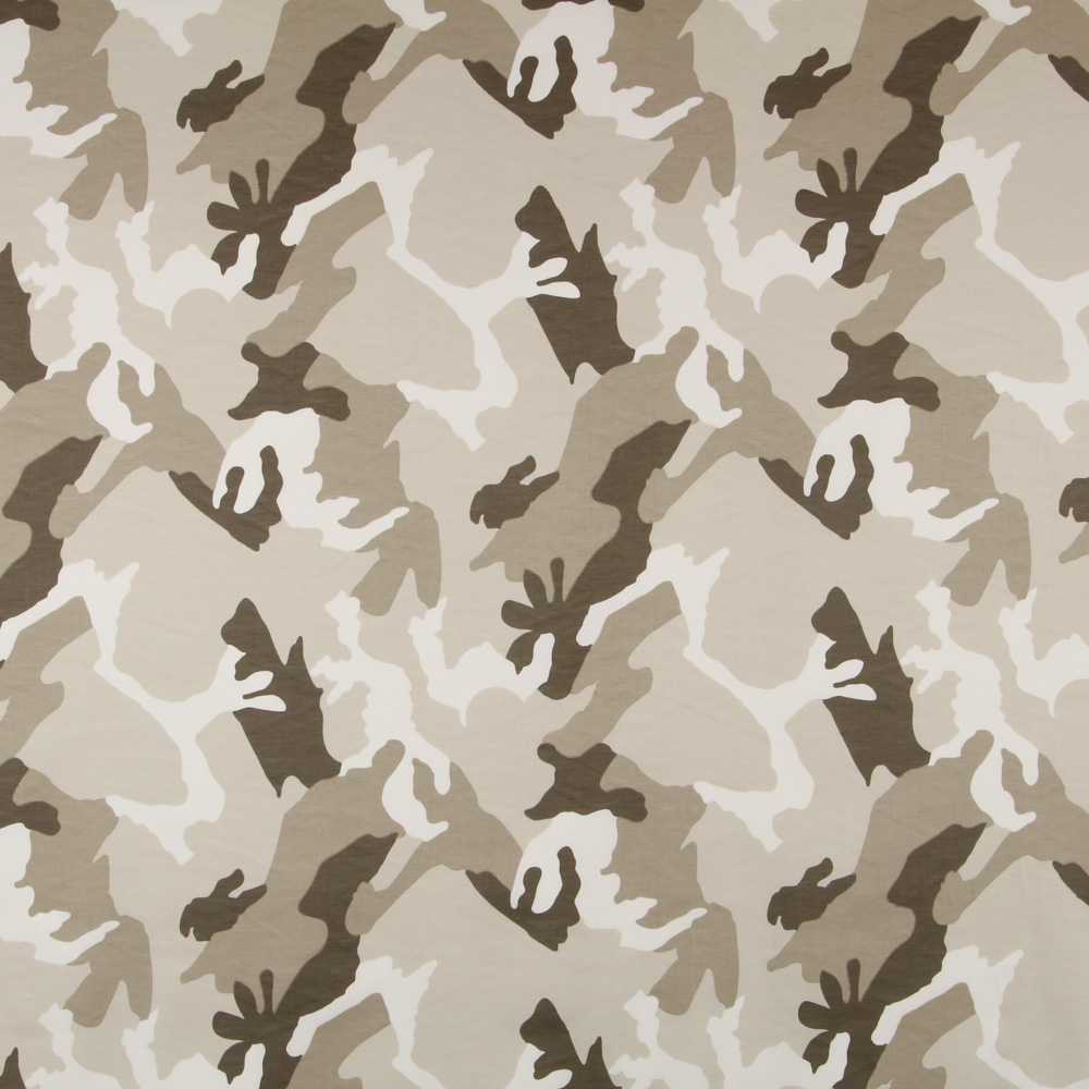 Algodón Spandex Militar Beige - Ribes y Casals